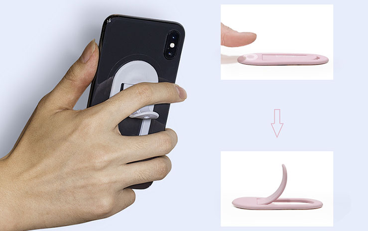 汽车出风口手机支架使用步骤