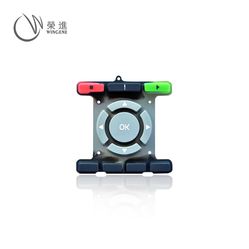 方向盘控制面板按键|汽车多色硅胶按键-汽车硅胶按键定制加工厂