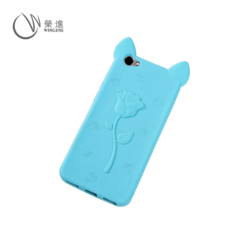 手机万能硅胶防摔套|通用硅胶手机保护套|卡通手机硅胶套