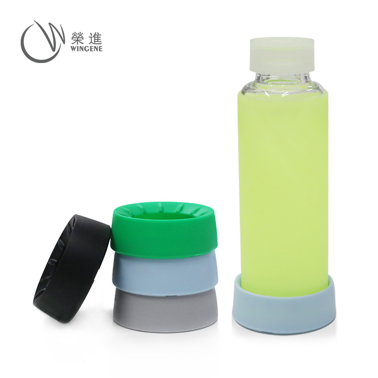 创意冷饮硅胶杯垫|防滑防渗水易清洗耐温硅胶杯垫