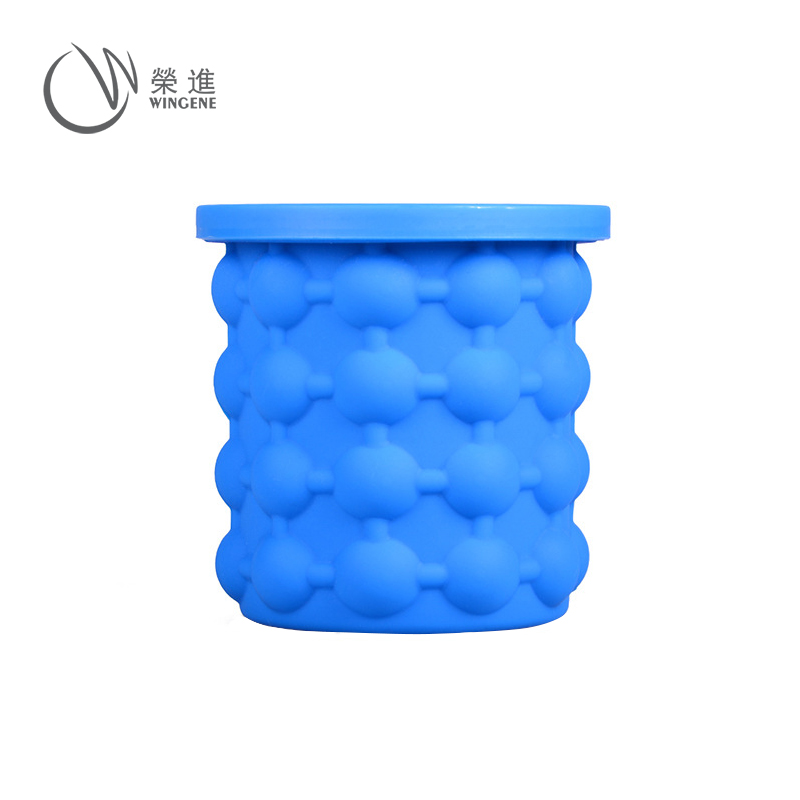 硅胶冰桶|啤酒冰桶|ice cube maker genie制块冰桶-荣进硅胶冰桶定制厂家