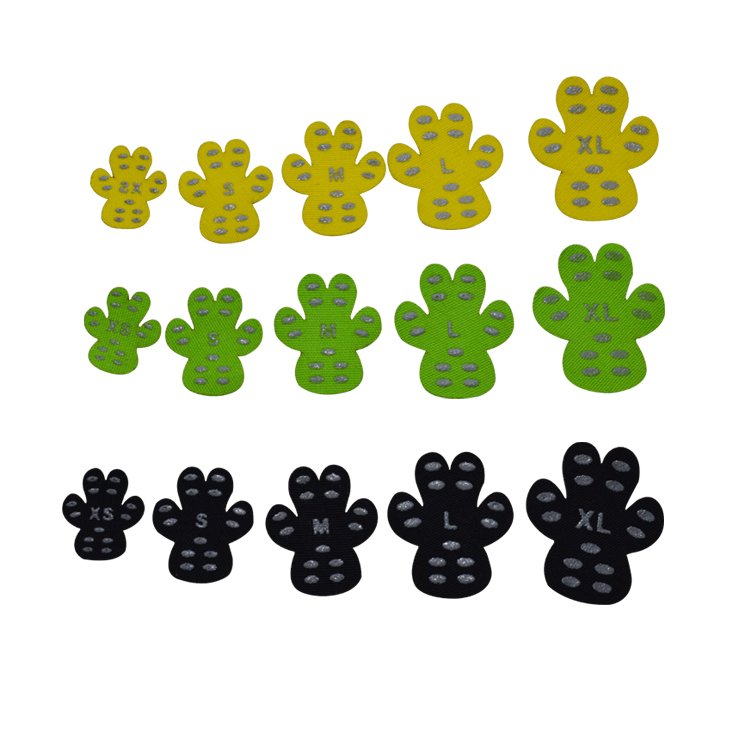 Nakefit狗狗隐形鞋尺寸对比图