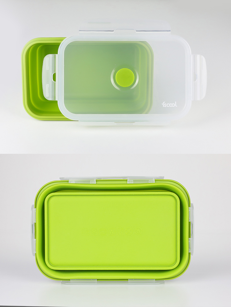 微波炉加热密封冰箱保鲜食品级硅胶饭盒详情页13