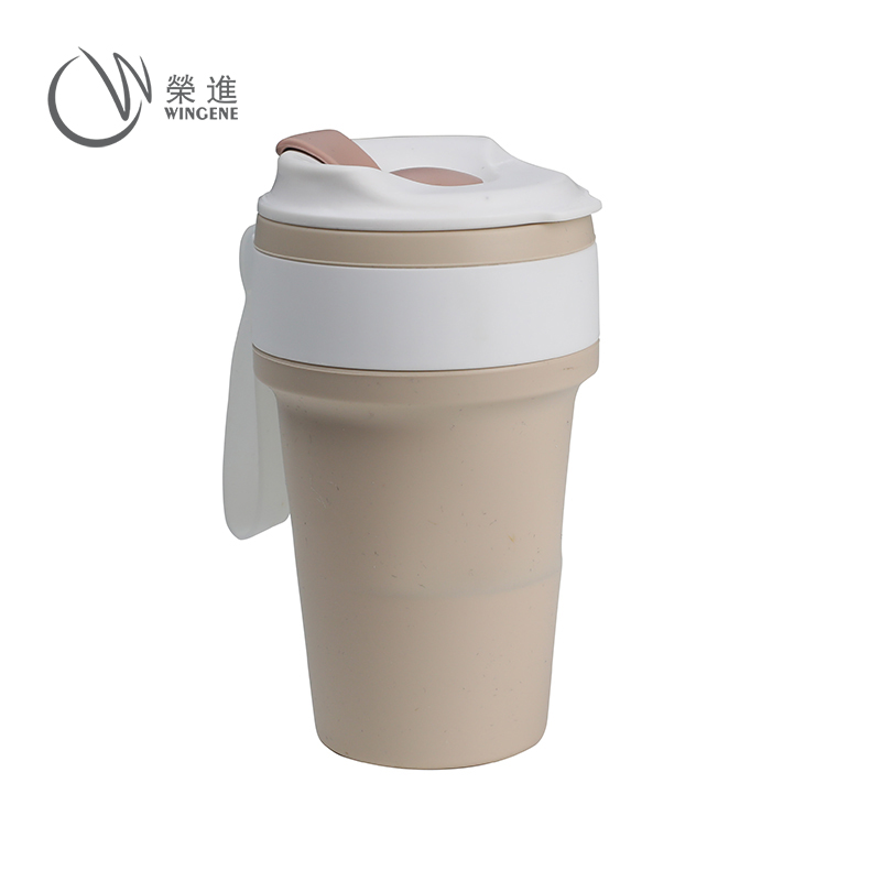 新款创意可折叠硅胶杯
