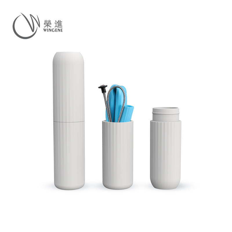 胶囊吸管_食品级硅胶吸管胶囊盒包装_荣进环保可折叠奶茶直吸管厂家批发