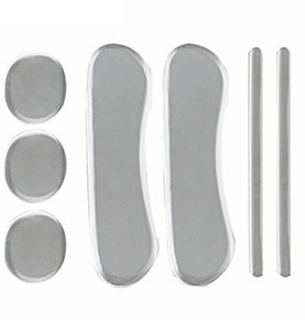 透明硅胶后跟帖/鞋垫