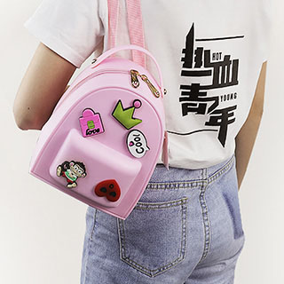 可爱糖果色硅胶包