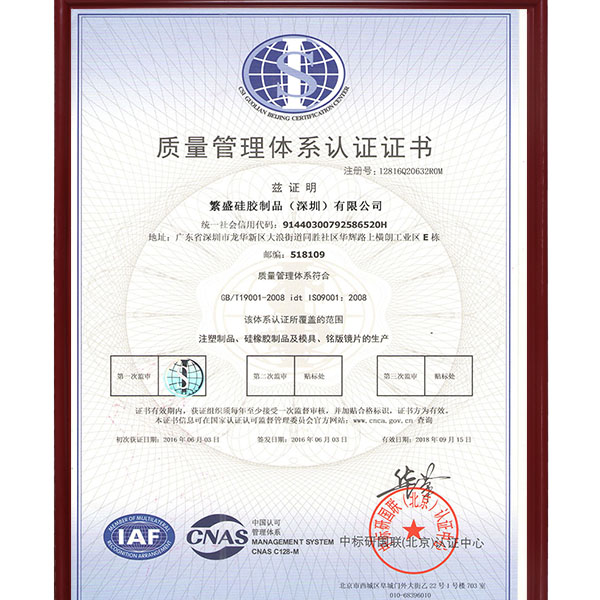iso9001质量检查报告